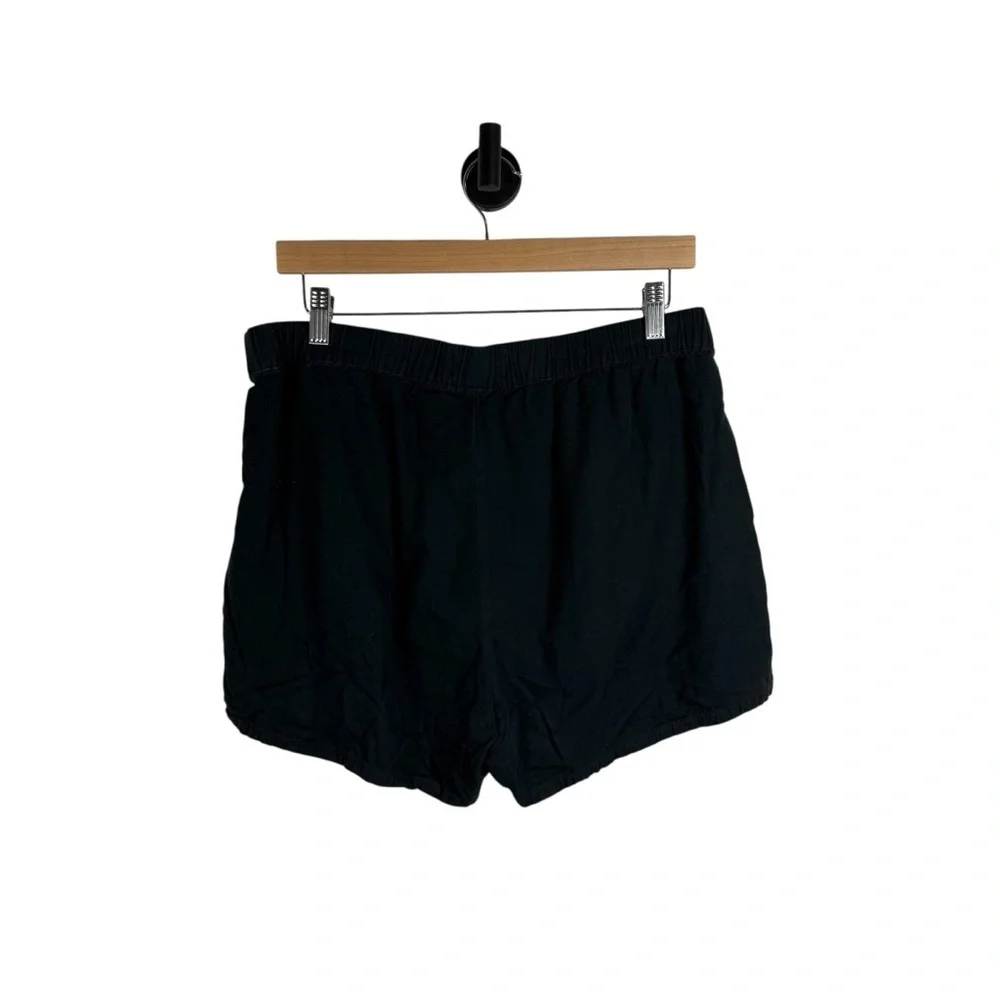 Madewell Women’s High Rise Pull On Shorts in Black Size L - Picture 8 of 14